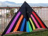 Delta Kite Single Line Huge 108 x 59" + Reel + Line + Metal Swivel + Bag COMBO