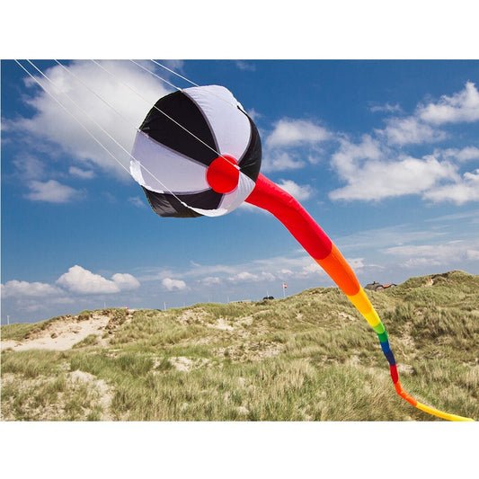 Kite Tube Tail HUGE 65.6-ft. Long + Heavy Duty Metal Swivel + Carry Bag