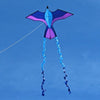 Kids Delta Kite Tropical Parrot Stackable 48" x 33" + Line + Tails + Carry Bag