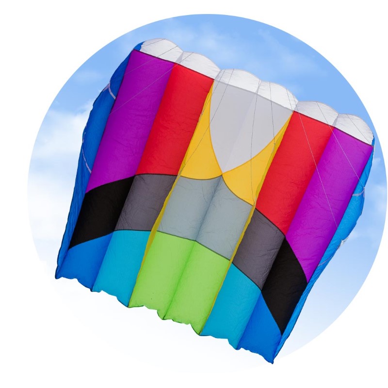 KAP Foil 3.0 Kite + 39-ft. Fringe Tail