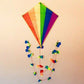 Diamond Kids Kite Rainbow + Line + Tail
