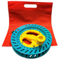 Kite Reel 8" + Lock + Carry Bag