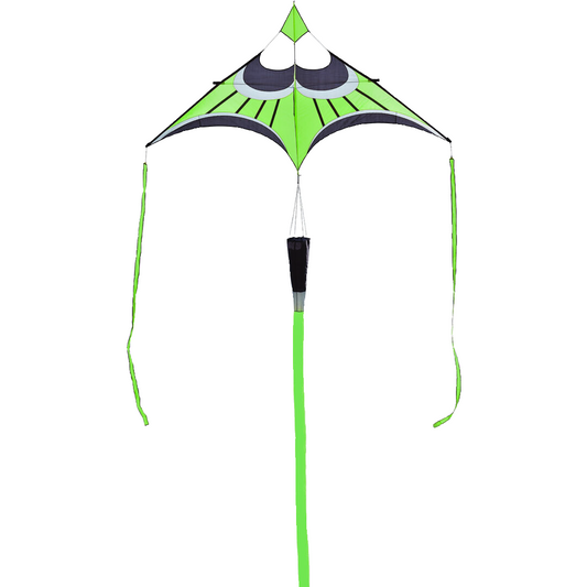 HQ Delta Kite Hoffmann Huge 116" x 65" + Reel + Line + Swivel + Tail + Carry Bag
