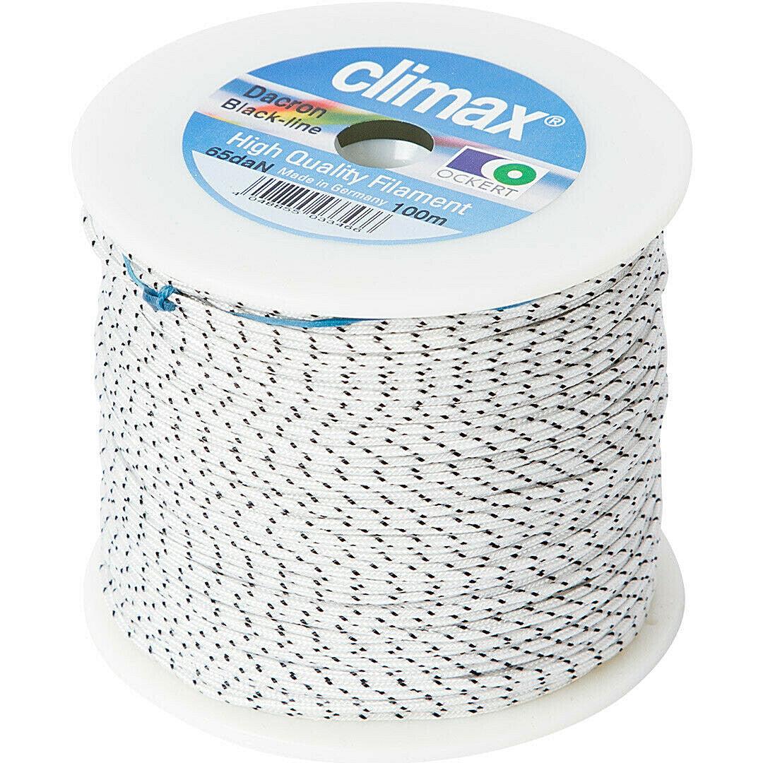 HQ Kite Line Climax High Quality Braided Dacron 145-lb test + 330-ft + Swivel