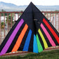 Delta Kite Single Line Huge 108 x 59" + Reel + Line + Metal Swivel + Bag COMBO
