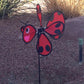 Ladybug Wind Spinner Windmill Yard + Patio + Vegetable Garden for X-Bird