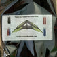 Stunt Sport Kite Control Straps Padded 1-Pair Heavy Duty 9" long 1" thick