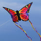 Butterfly Kids Kite Ruby Larger Size + Tails + Line + Spool + Qucik Clip + Bag