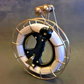 Kite Reel Winder Stainless Steel + Line + Lock + Metal Swivel Hook + Carry Bag