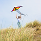 HQ Delta Kite Blaze Brasington 2m + Tail + Reel + Line + Quick Clip + Carry Bag
