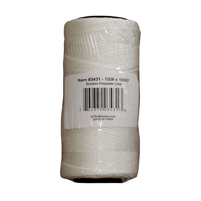 Kite Line Professional Quality Polyester Braided 100-lb test & 1,000-ft + Swivel