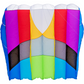 KAP Foil Kite 3.0 Single Line 71" x 63"' + 39-ft. Fringe Tail HQ Kites & Designs