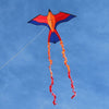 Kids Delta Kite Tropical Parrot Stackable 48" x 33" + Line + Tails + Carry Bag