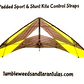 Stunt Sport Kite Control Straps Padded 1-Pair Heavy Duty 9" long 1" thick