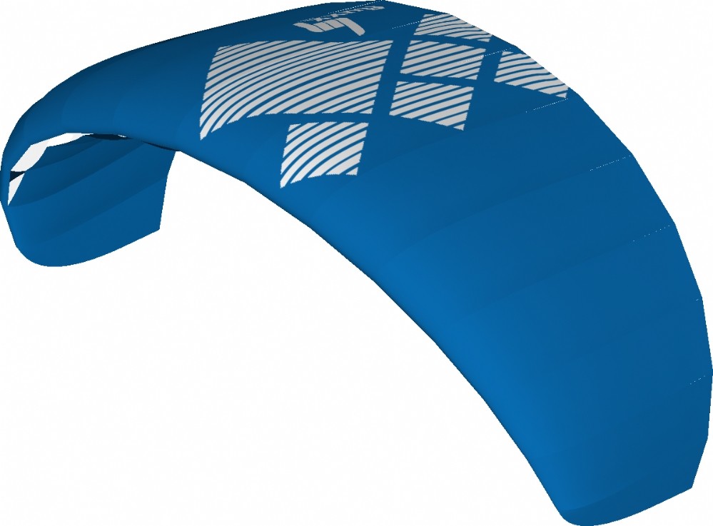 HQ Fluxx 2.2 Kite Trainer Kiteboarding Power / Foil + Bar + Lines + Bag