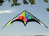 Stunt Kite Dual Line 102"x30" RipStop Nylon + Carbon Wrap Spars  + 2-Lines + Bag