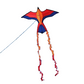Kids Delta Kite Tropical Parrot Stackable 48" x 33" + Line + Tails + Carry Bag