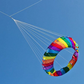 HQ Generator Kite Tail Line Laundry Windsock + Lines + Swivel Hook + Carry Bag