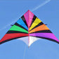 Delta Kite Single line Huge 104 x 55" + RipStop Nylon + Carbon Spars + Bag