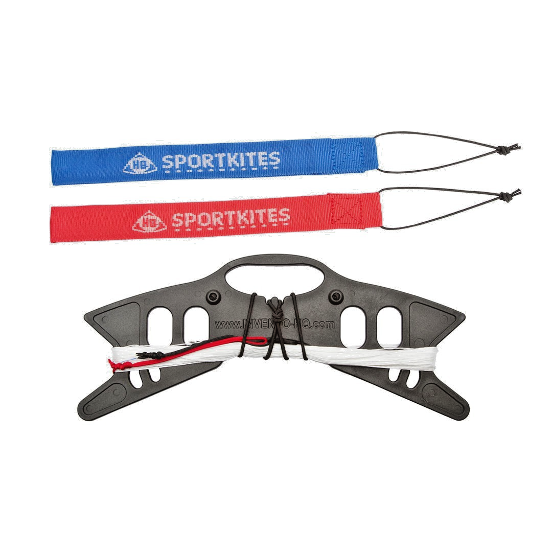 HQ Sport Stunt Kite Breezo Blaze  + Dyneema Lines + Control Straps + Carry Bag