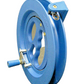 Kite Reel 7" + Lock + Metal Swivel Hook