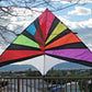 Delta Kite Single line Huge 104 x 55" + RipStop Nylon + Carbon Spars + Bag