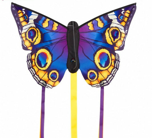 Butterfly Kids Kite Buckeye Large 51"w + Line + Spool + Qucik Clip + tails + Bag