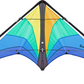 HQ Sport Stunt Kite Breezo Freezze + Dyneema Lines + Control Straps + Carry Bag