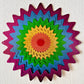 Wind Spinner Rainbow Star + Stainless Steel + Laser Cut + Powder Coated + Swivel