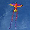 Kids Delta Kite Tropical Parrot Stackable 48" x 33" + Line + Tails + Carry Bag