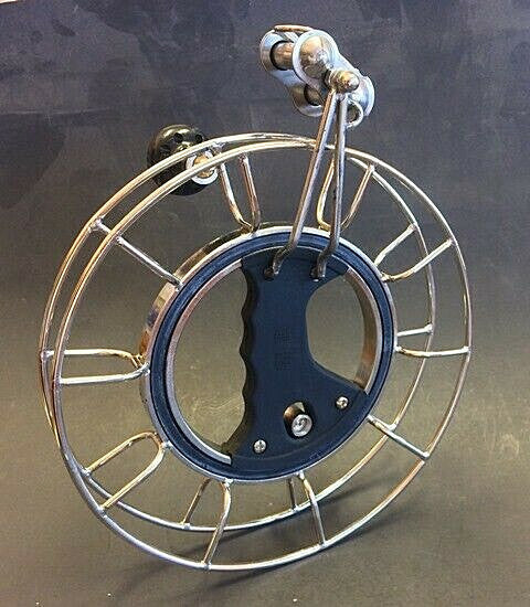 Kite Reel Stainless Steel UP-Graded Grip + Silent Bearings + Lock + HD Carry Bag