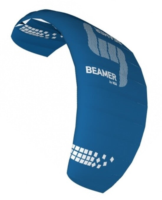 HQ Beamer 5m Kite Quad handles 4-Line Foil Power Traction + Backpack + Extras