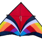 Delta Kite Elevation Rainbow 107"x 53" + RipStop Nylon + Carbon Wrap Spars + Bag