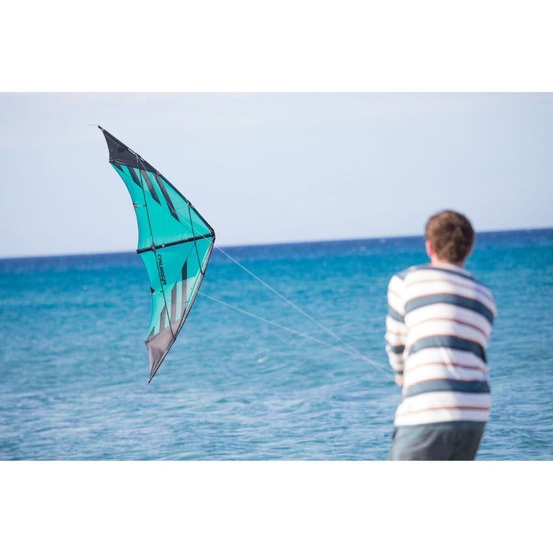 HQ Sport Stunt Kite Cruiser  + Dyneema Line Set Carry Bag