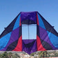 Delta Box Kite Rocky Mountain Delta-Conyne RipStop Nylon + Reel + Line