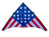 Delta Kite USA Patriotic  105" x 54" + RipStop Nylon + Carbon Spars + Line + Bag