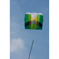 KAP Foil Kite 5.0 Single Line 94"x 79" + 69-ft Fringe Tail by HQ Kites & Designs