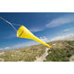 Kite Tube Tail Rainbow HQ 32.8-ft L x 5.9" W + Metal Swivel Hook + Carry Bag