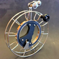 Kite Reel Stainless Steel 11" Diameter + Line + Lock + Metal Swivel + Carry Bag