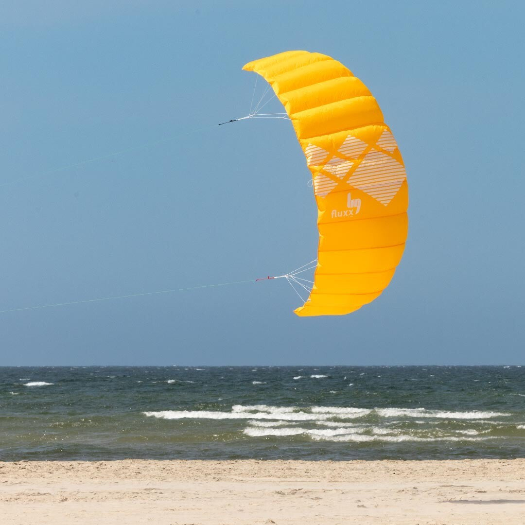 HQ Fluxx 3.0 Foil Trainer Kite-boarding Power + Bar + Lines + Kite Killer