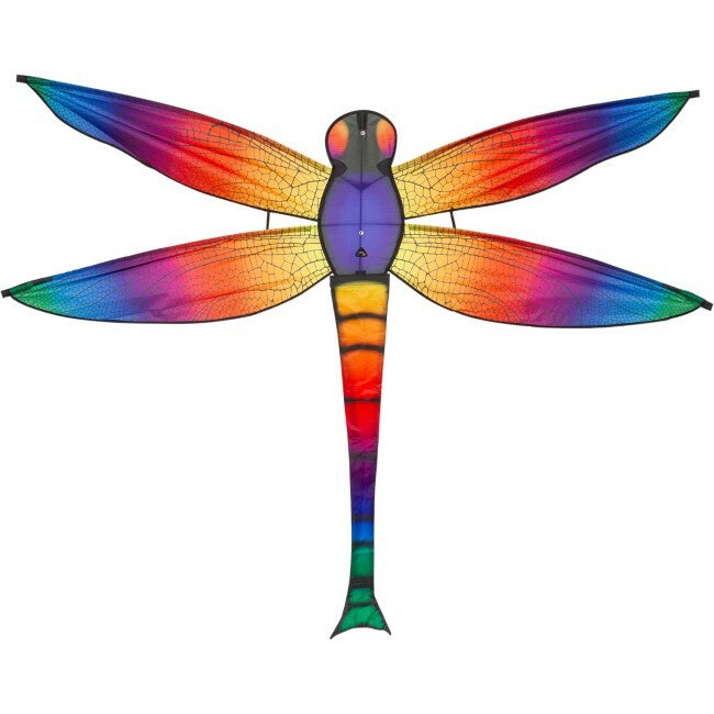 HQ Dragonfly Kids Kite single line + Line + Handle + Quick Clip + Carry Bag