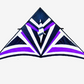 Delta Kite Angel Huge 108" x  55" + RipStop Material + Carbon Wrap Spars + Line