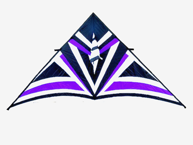 Delta Kite Angel Huge 108" x  55" + RipStop Material + Carbon Wrap Spars + Line